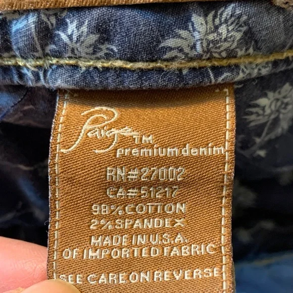 Paige Hollywood size 32 premium Blue Women's Jeans - Picture 8 of 11